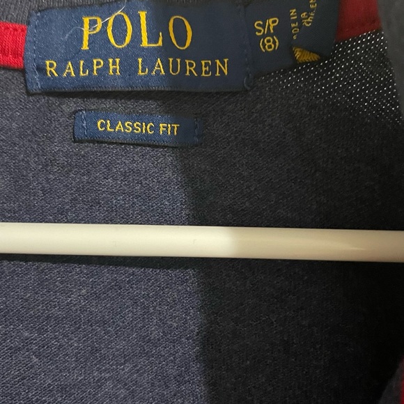 Ralph Lauren- Big Pony Cotton mesh Polo. Size 8 in great condition. - Picture 3 of 3